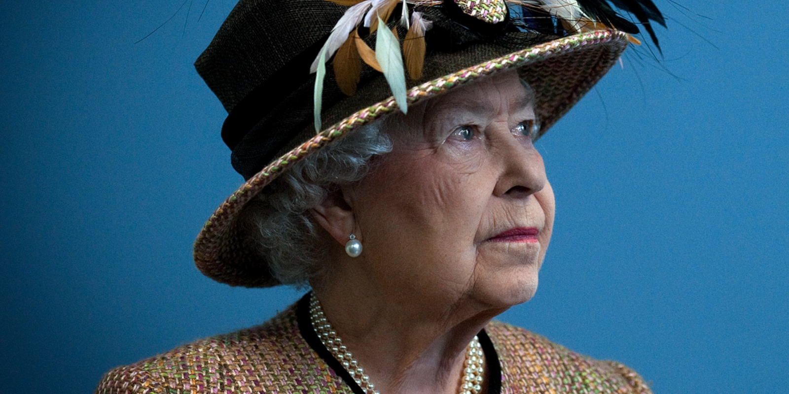 A portrait of Queen Elizabeth taken in taken in 2011 in London, England.