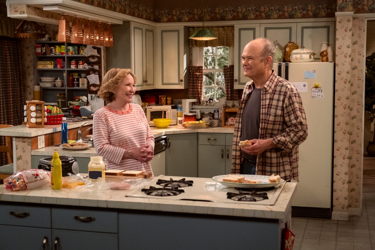 Kitty (Debra Jo Rupp) and Red Forman (Kurtwood Smith) in the Netflix spinoff 'That '90s Show'