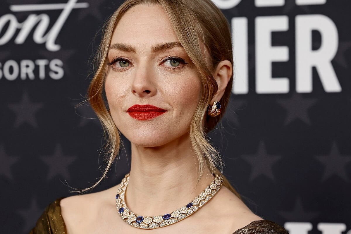 Amanda Seyfried at the Critics Choice Awards.