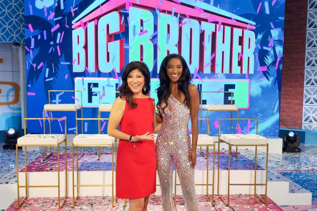 Julie Chen Moonves and Taylor Hale