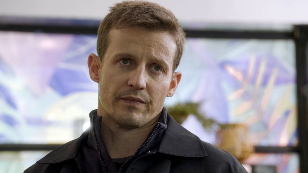 A screenshot of Will Estes as Jamie Reagan on "Blue Bloods"