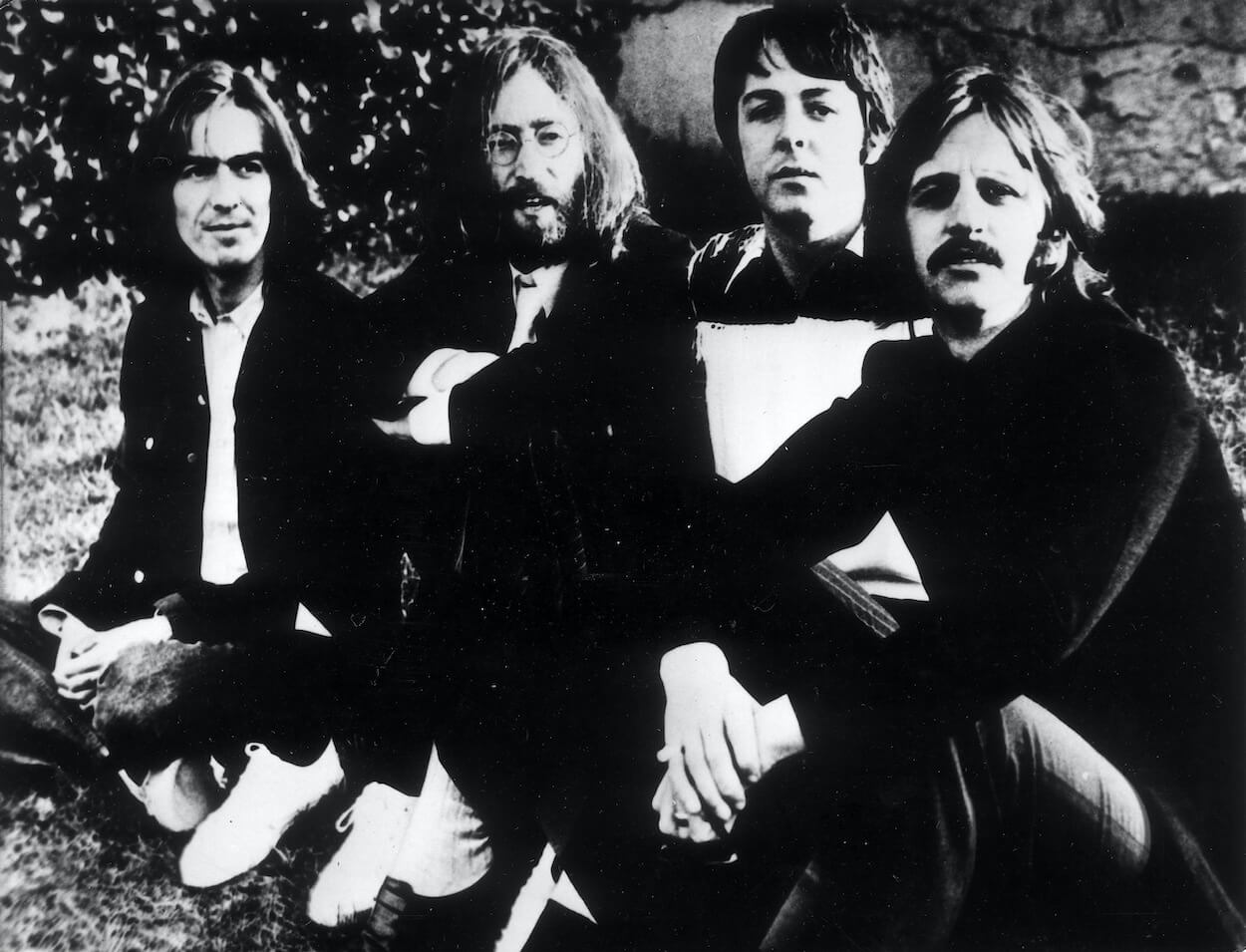 Beatles George Harrison, John Lennon, Paul McCartney, and Ringo Starr in 1970.