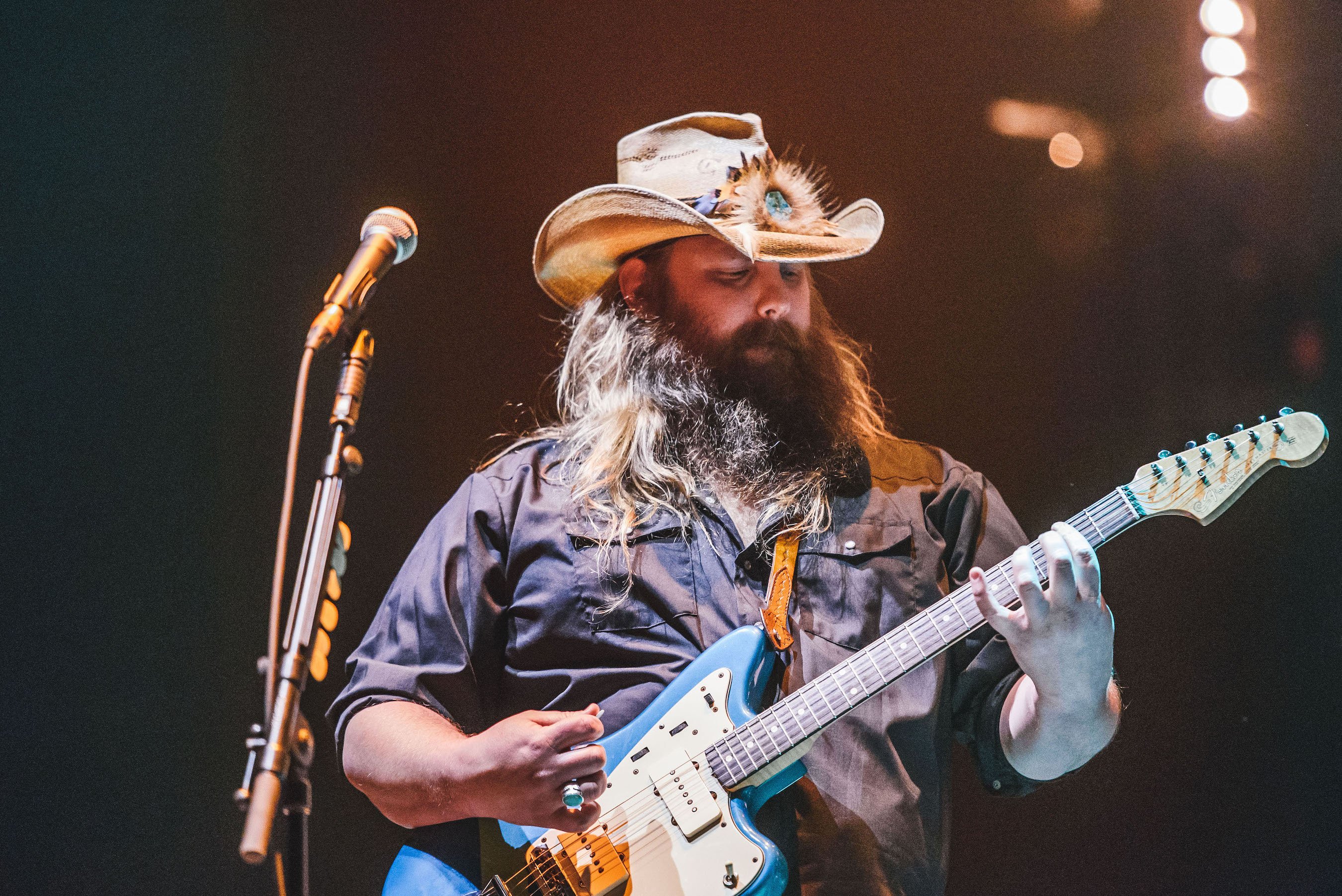 Chris Stapleton performs on day 3 of C2C - Country 2 Country festival at The O2 Arena
