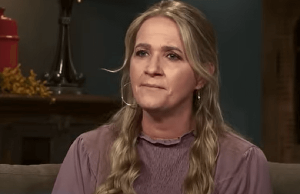 Christine Brown sits for an interview during season 17 of 'Sister Wives'