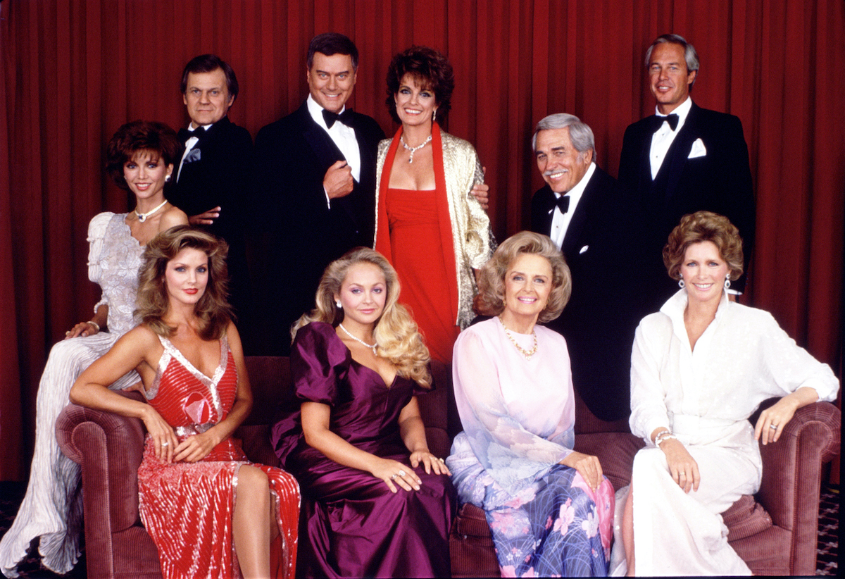 The cast of 'Dallas' in 1984