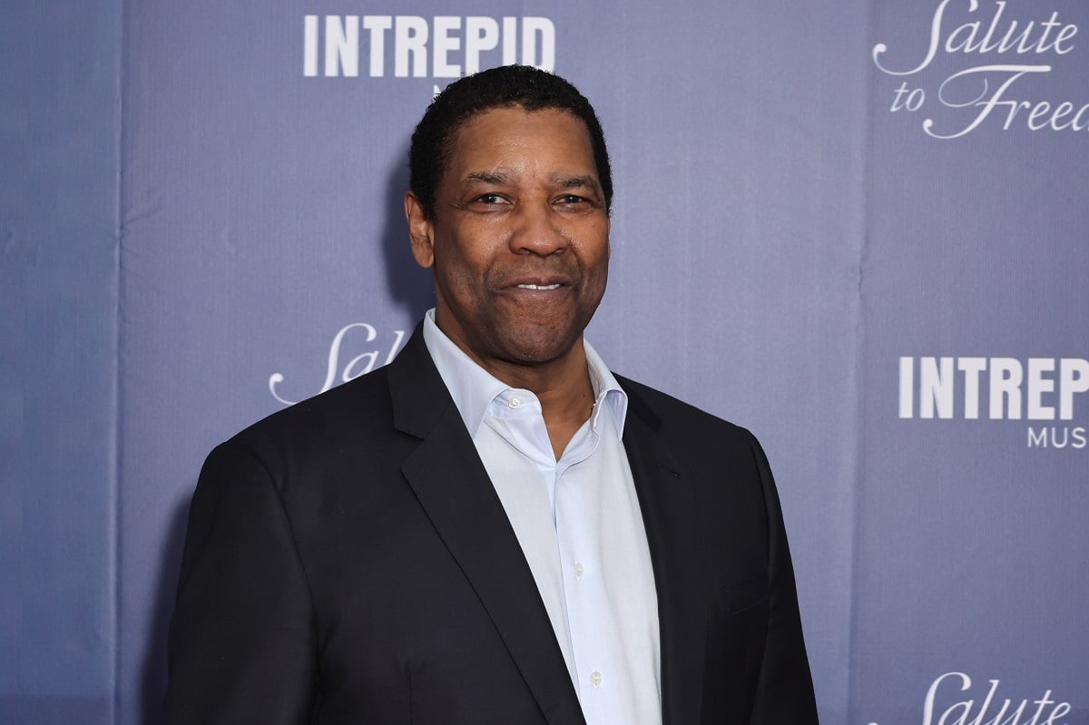Denzel Washington at a Space Museum.
