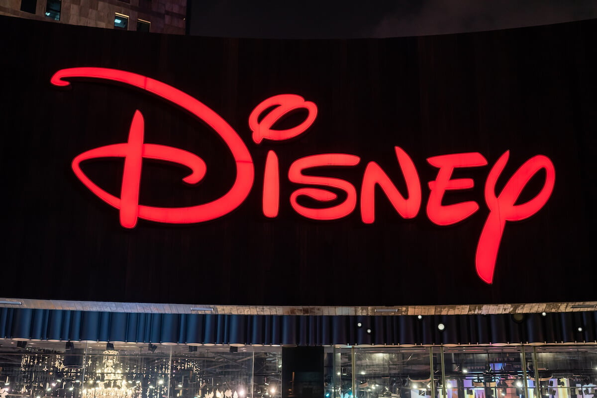 Disney logo in red