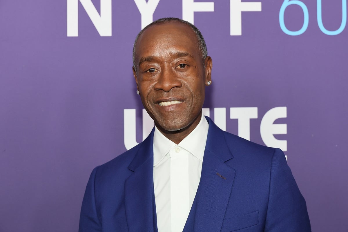 Don Cheadle at the premiere of 'White Noise'.
