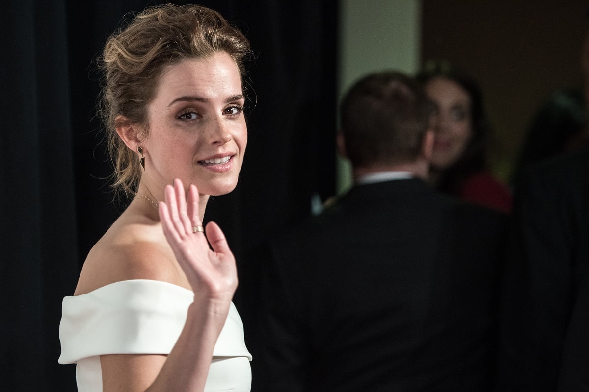 Emma Watson at the premiere of 'The Circle'.