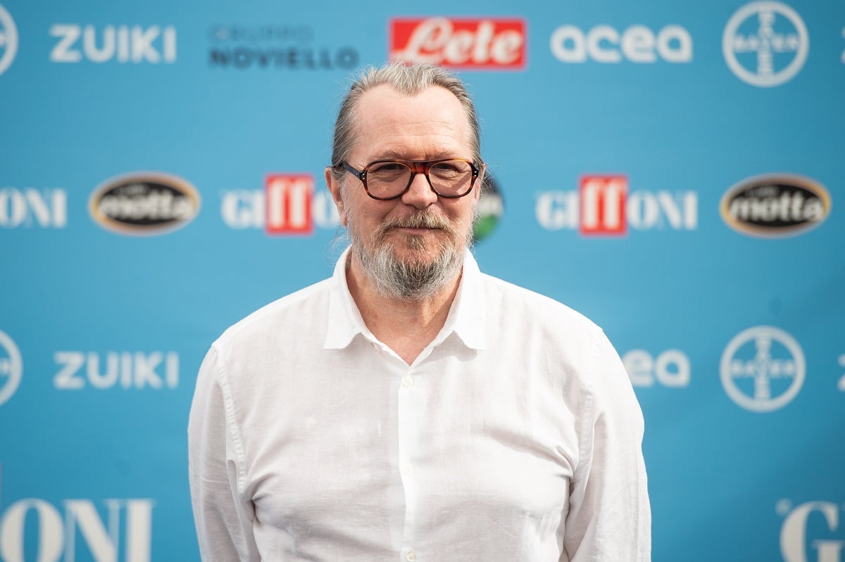 Gary Oldman at the Giffoni Film Festival.