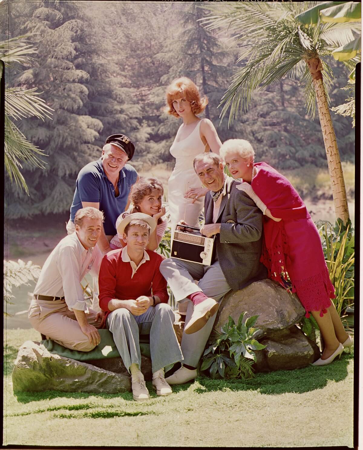 'Gilligan's Island' cast member posing on set for a promotional photo.