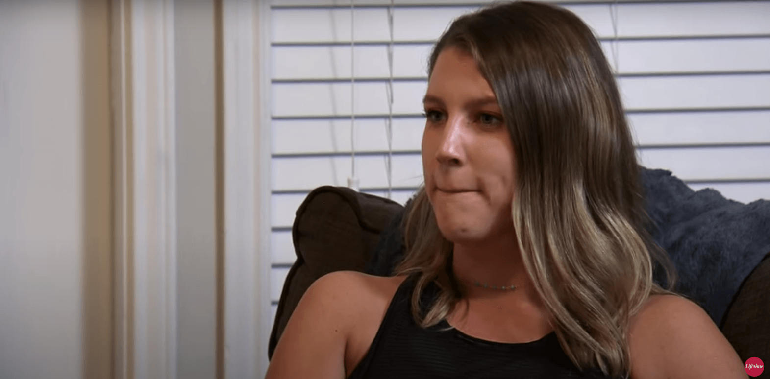 Haley from 'Married at First Sight' Season 12 pursing her lips