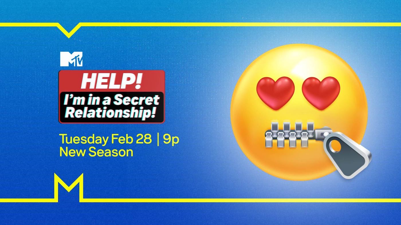 Help! I'm in a Secret Relationship key art 