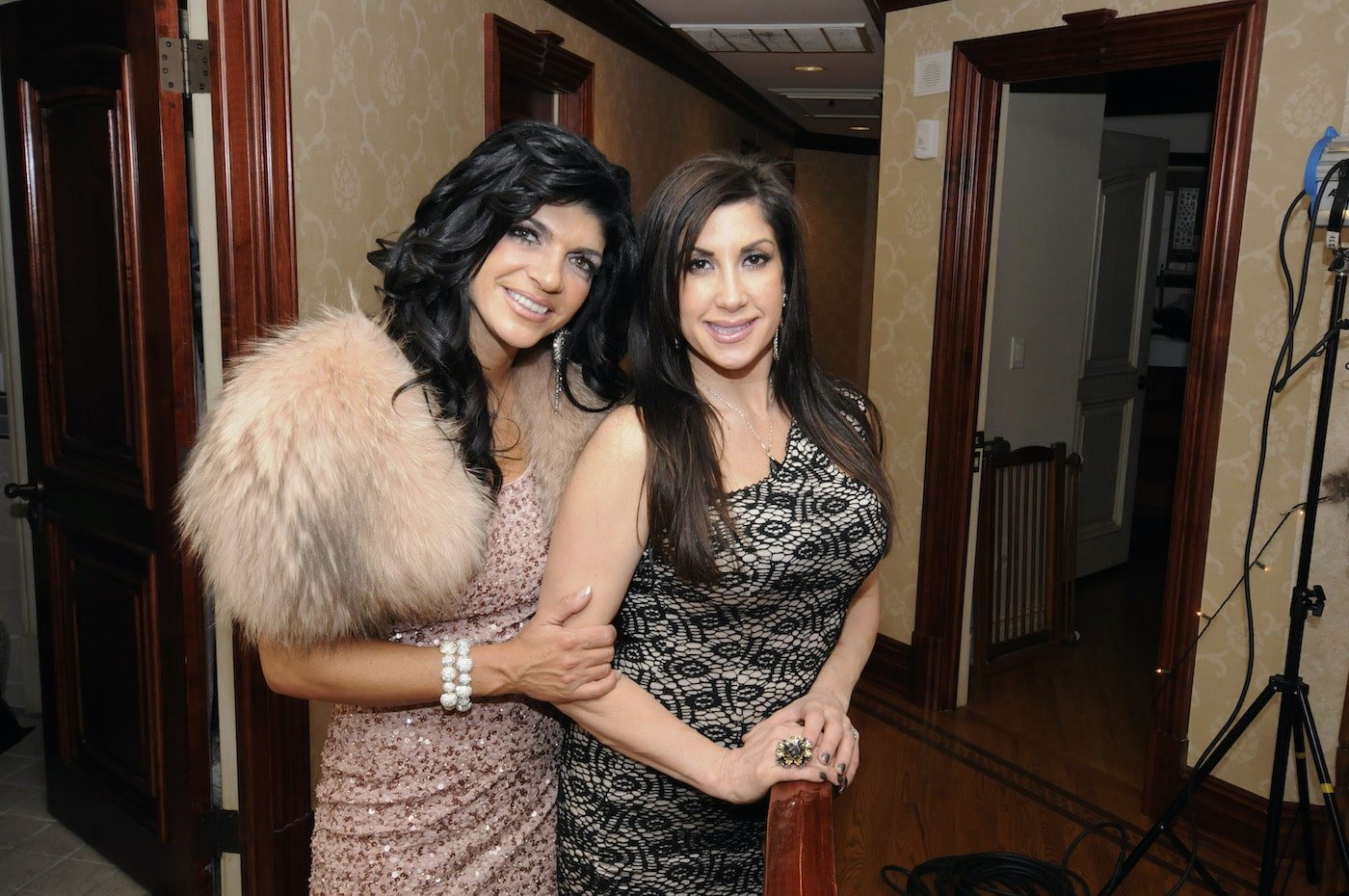 Teresa Giudice and Jacqueline Laurita from 'RHONJ' pose for a photo