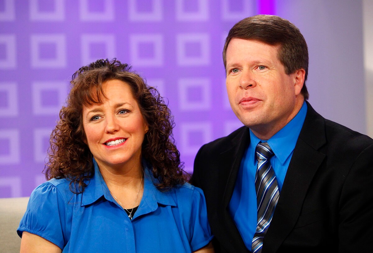 Michelle Duggar and Jim Bob Duggar appear on NBC News' "Today" show
