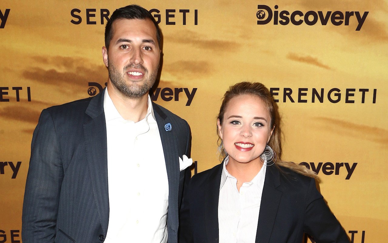 Jeremy Vuolo and Jinger Duggar Vuolo attend the Los Angeles Special Screening Of Discovery's "Serengeti" at Wallis Annenberg Center for the Performing Arts on July 23, 2019.