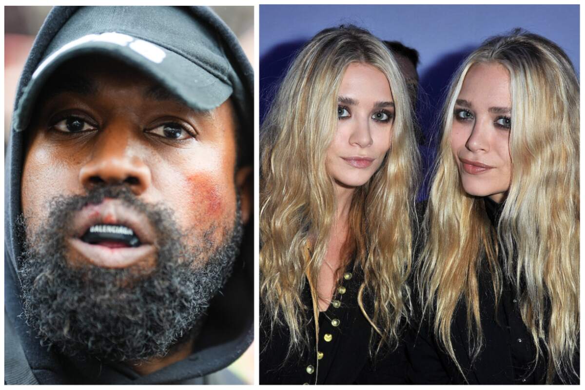 Kanye West Olsen twins fashion