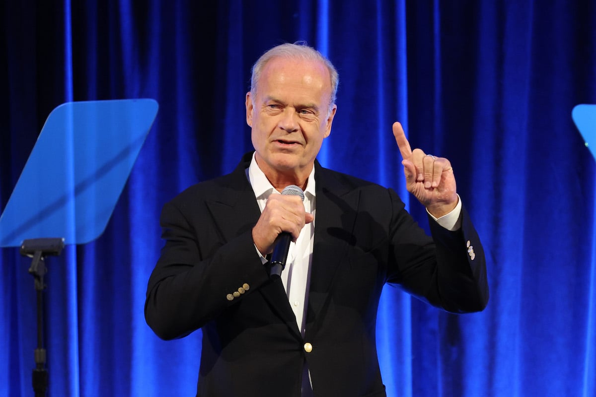 Actor Kelsey Grammer speaks onstage during a gala in 2022