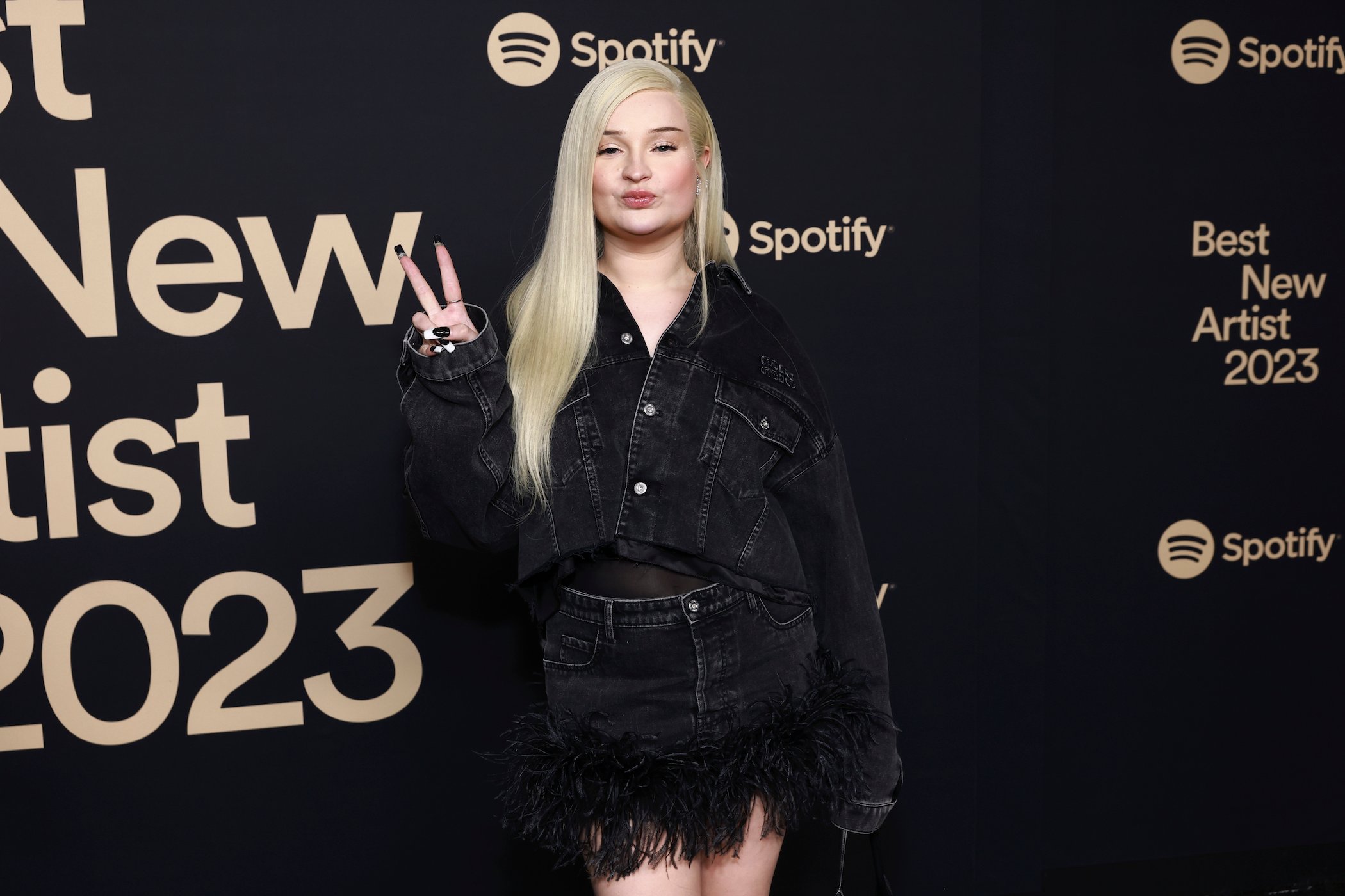 Kim Petras attends Spotify's 2023 Best New Artist Party at Pacific Design Center