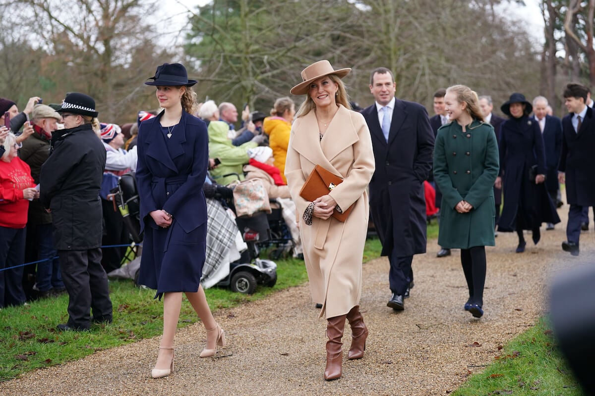 Lady Louise, who avoid 'royal smile,' according to body language expert, walks with Sophie, Countess of Wessex