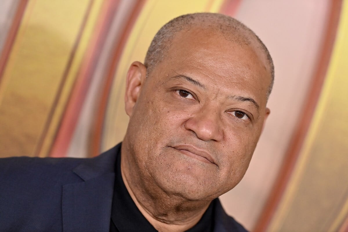 Laurence Fishburne at 'The School for Good and Evil' premiere.