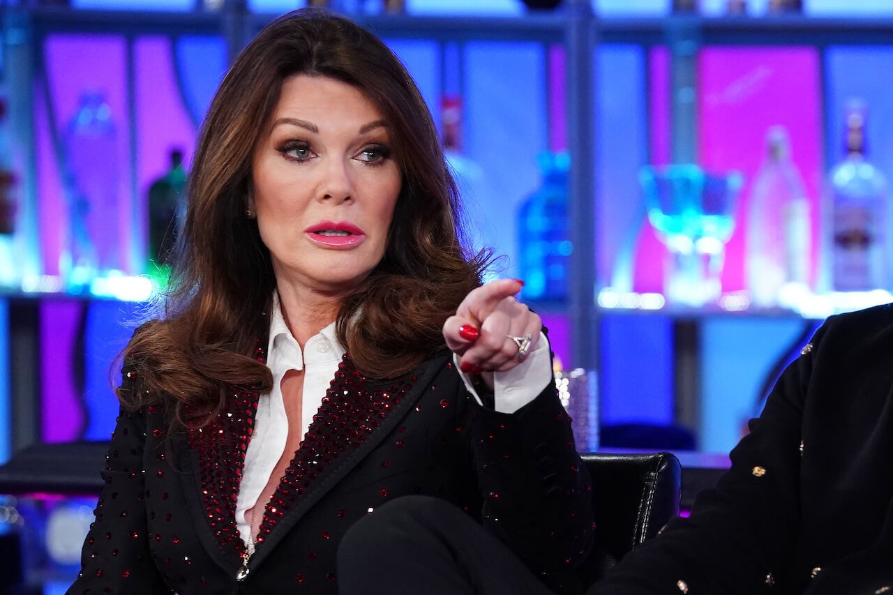 Lisa Vanderpump during the seventh season reunion episode of 'Vanderpump Rules.'