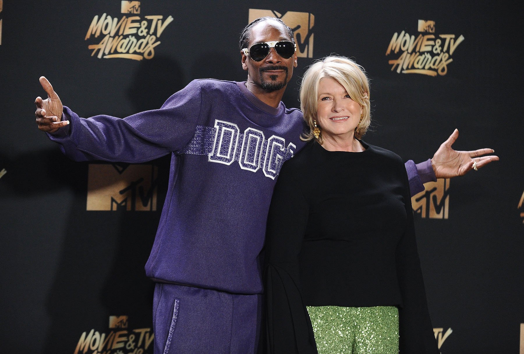 Snoop Dogg and Martha Stewart