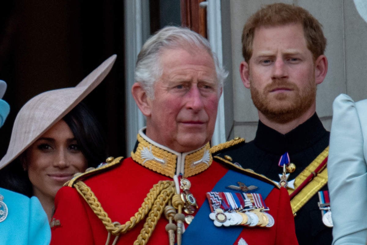 Meghan Markle, who many not understand the coronation, stands with King Charles and Prince Harry at the Royal Ascot