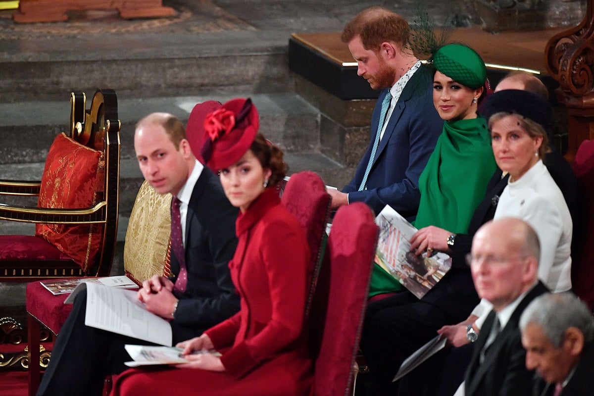 Meghan Markle, Sophie Wessex, and other senior royals attend the Commonwealth Day Service 2020
