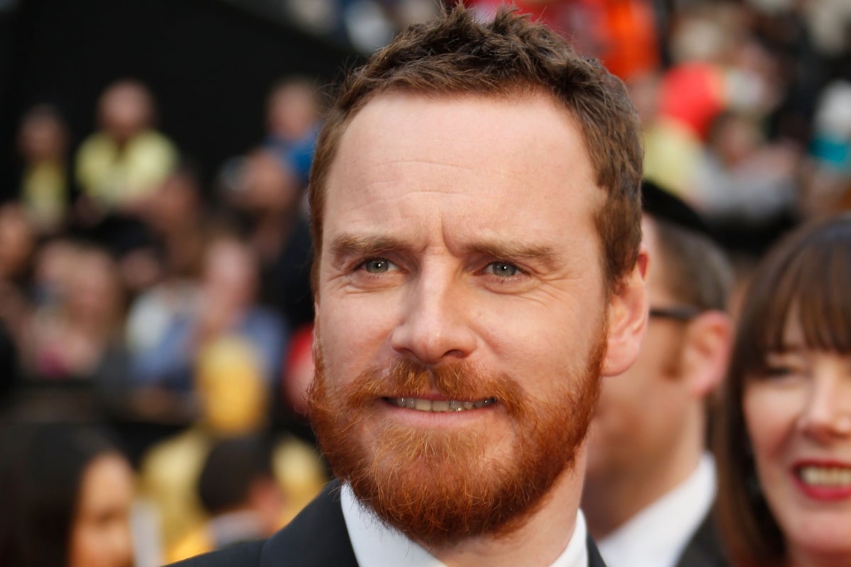 Michael Fassbender at the Academy Awards.