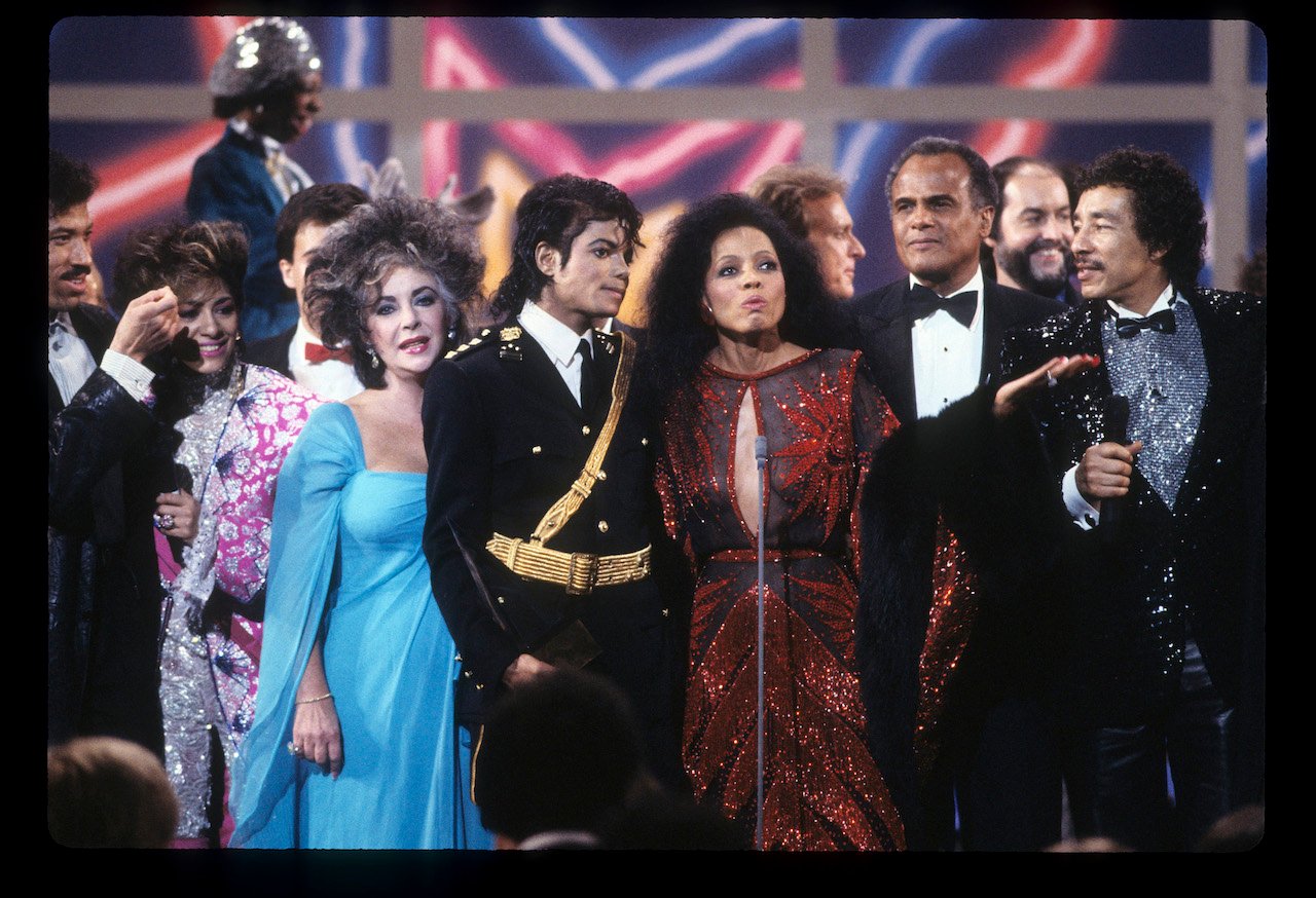Michael Jackson, Smokey Robinson, and others at Motown 25