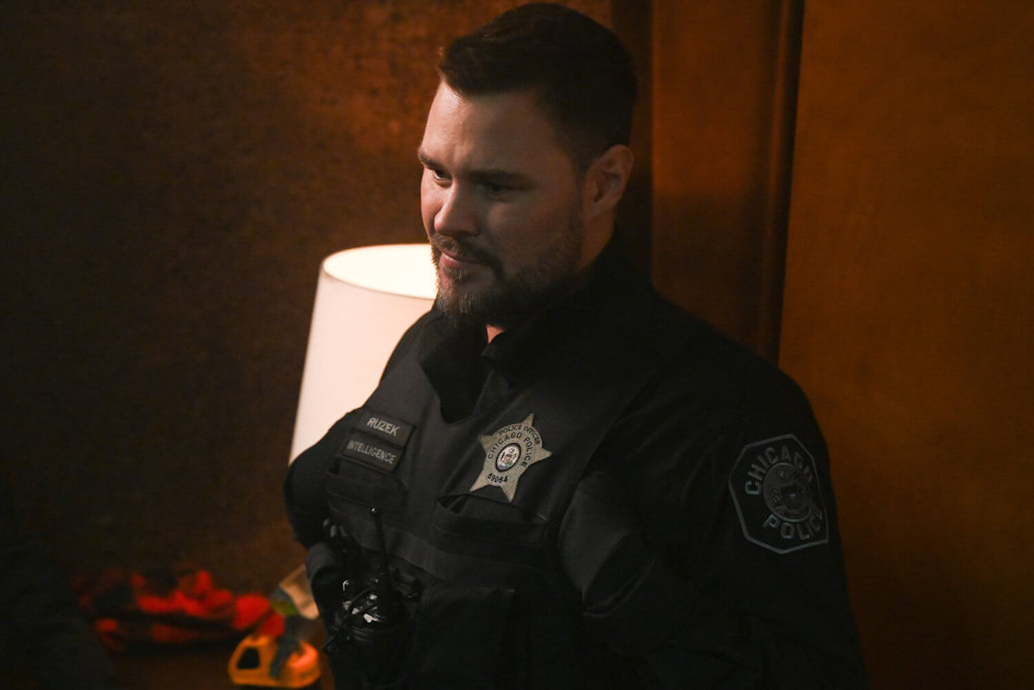 Patrick John Flueger as Adam Ruzek of 'Chicago P.D.' episode 200