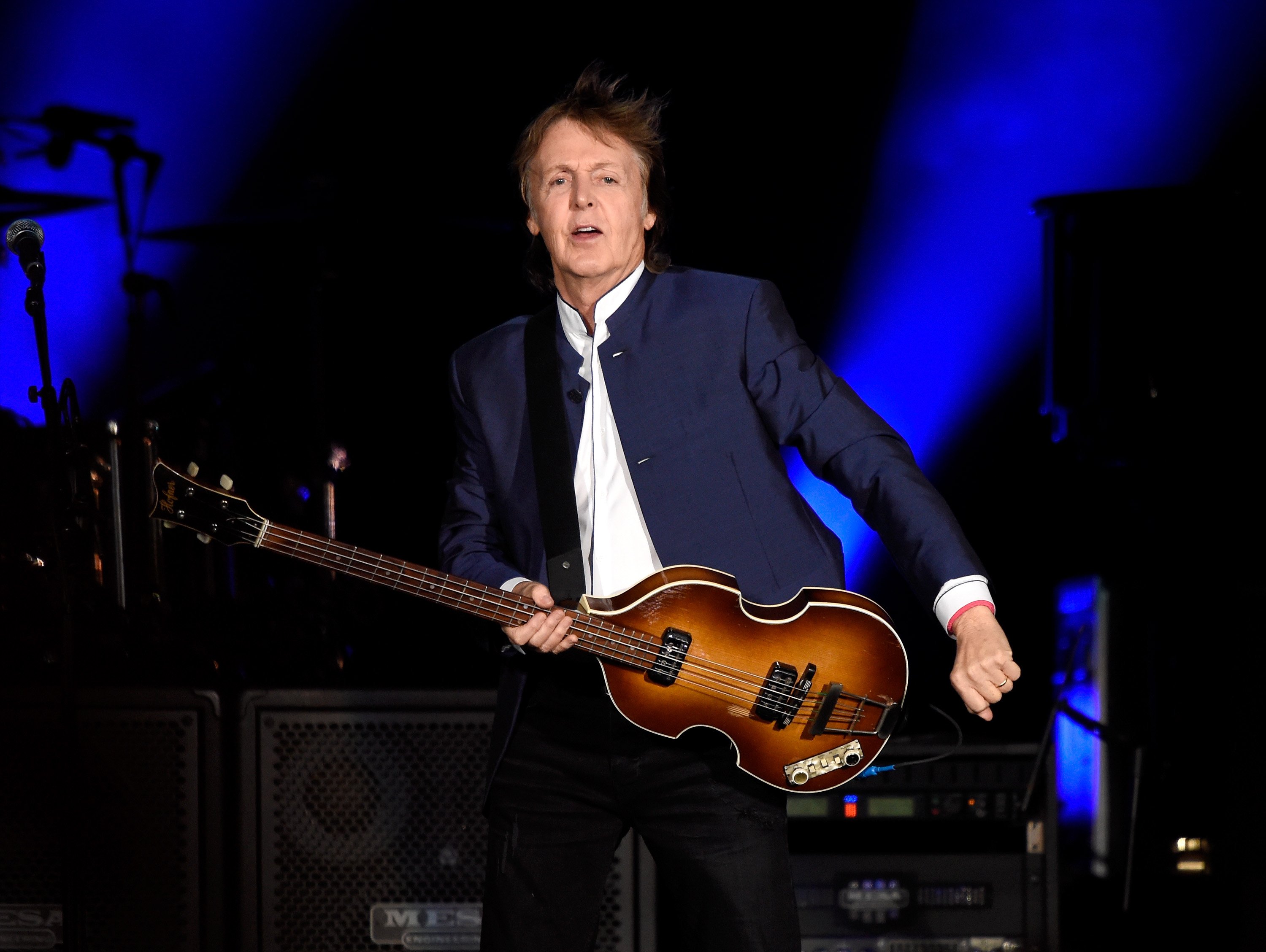 Paul McCartney performs at Desert Trip in Indio, California