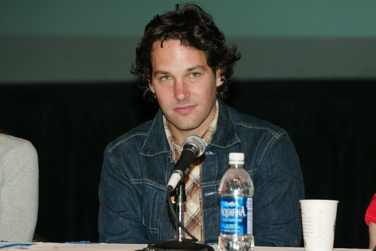 Actor Paul Rudd participates in an event during the 2003 Tribeca Film Festival