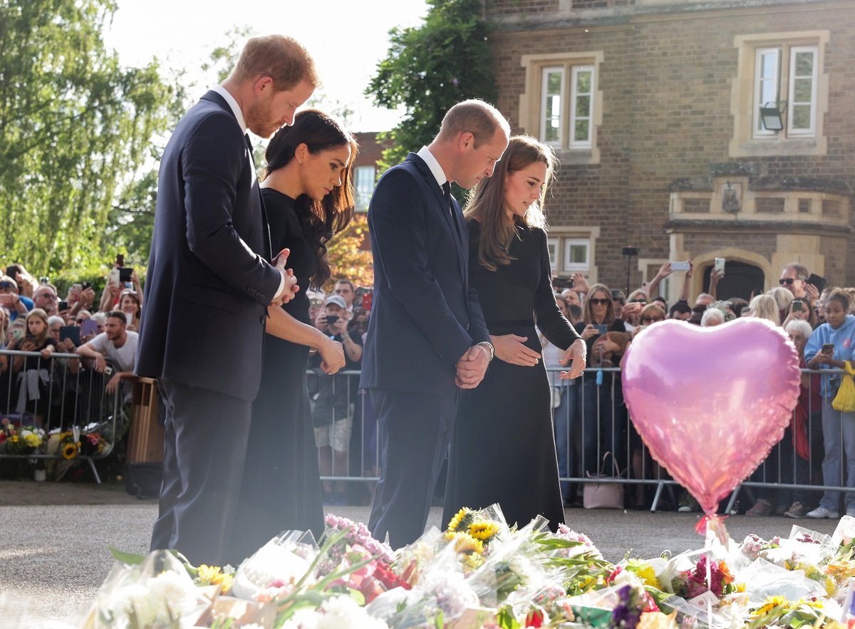 Prince Harry Accused of Snubbing Prince William’s ‘Kind Gesture’ to Meghan Markle in Video Clip Before Queen Elizabeth’s Funeral