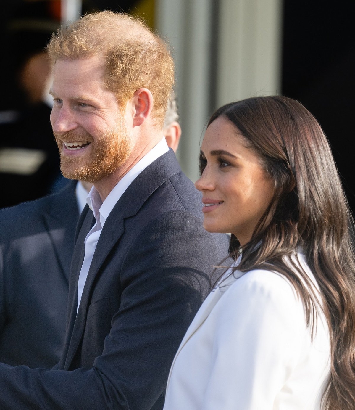 Prince Harry and Meghan Markle attend a reception for friends and family of competitors of the Invictus Games