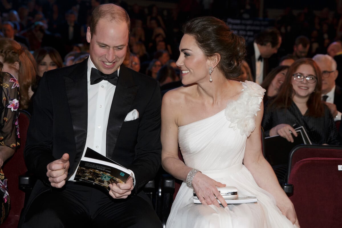 Prince William and Kate Middleton at the 2019 BAFTAs (1)