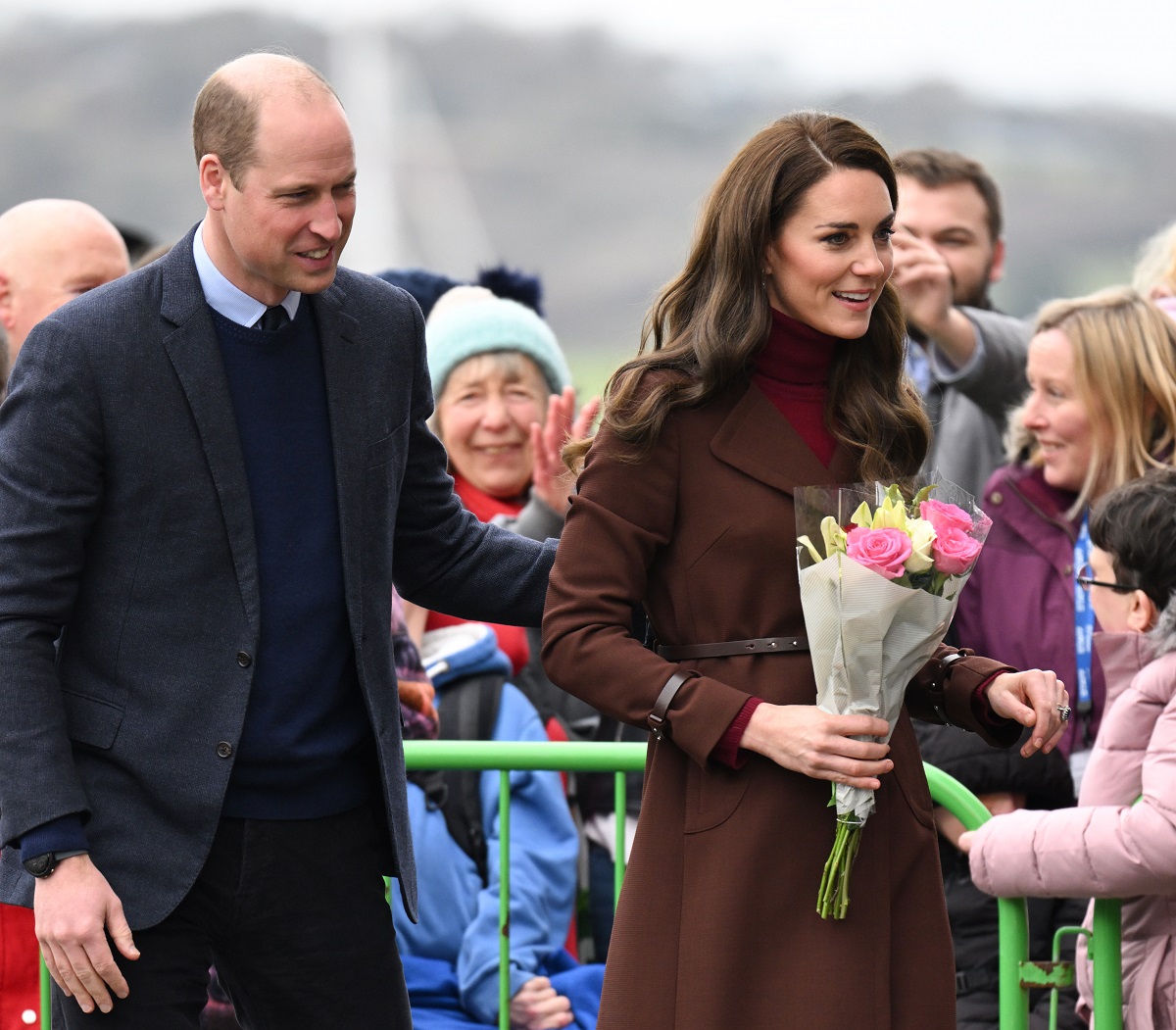 Prince William and Kate Middleton visit the National Maritime Museum Cornwall