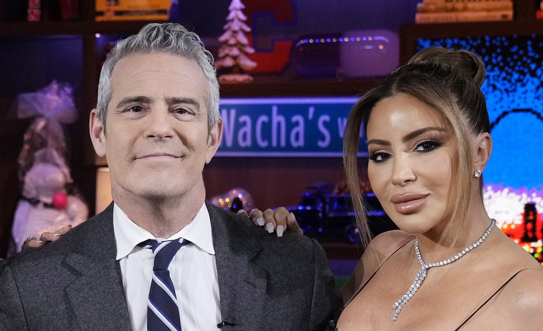 Andy Cohen and 'RHOM' housewife Larsa Pippen
