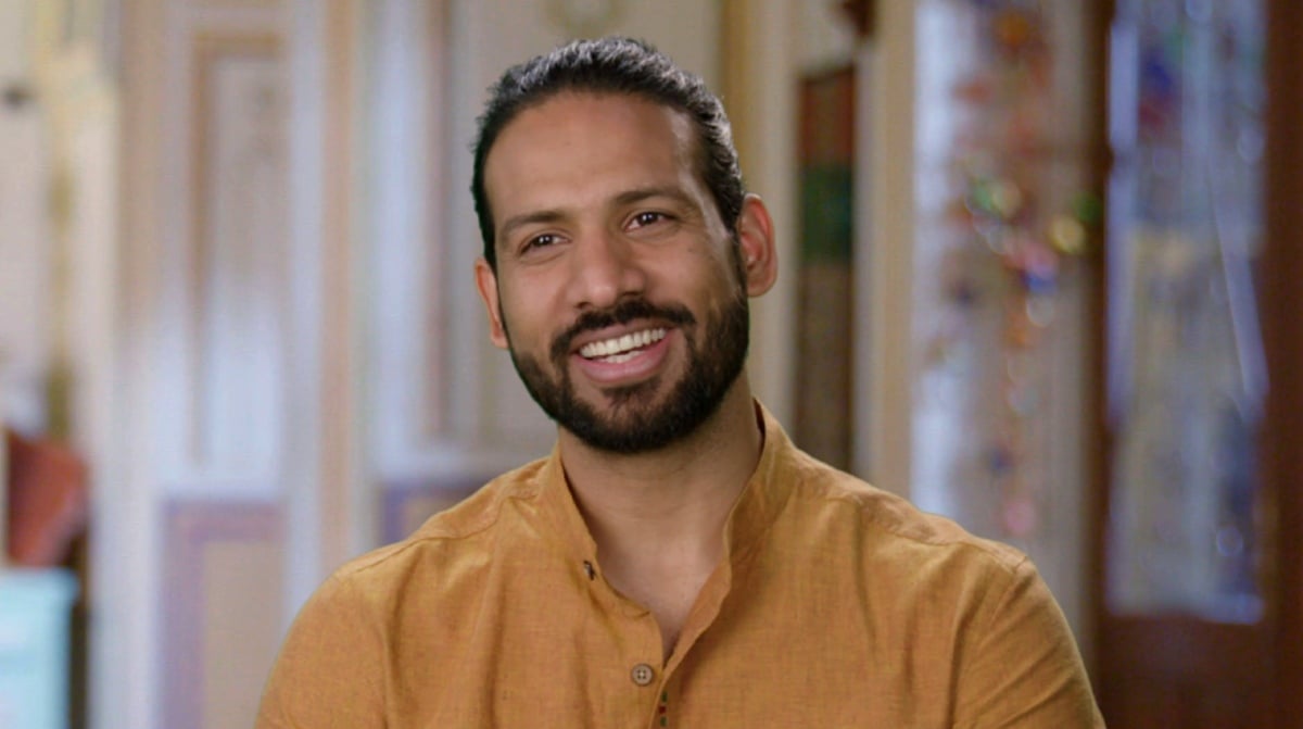 Rishi Singh in an interview for '90 Day Fiancé: The Other Way' Season 4 on TLC.