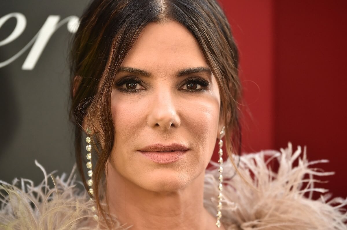 Sandra Bullock at the 'Ocean's 8' premiere.