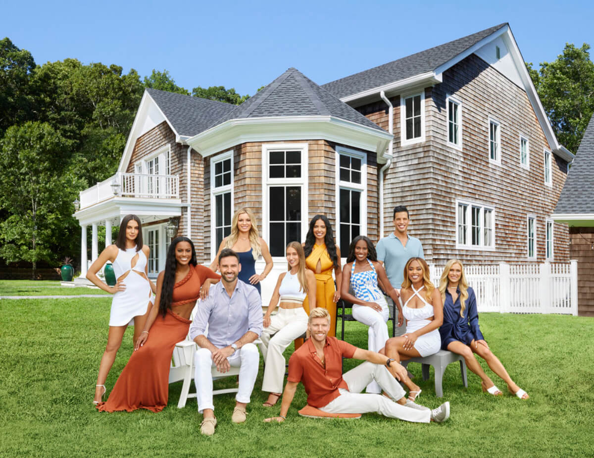 The cast of Summer House Season 7 Paige DeSorbo, Ciara Miller, Carl Radke, Lindsay Hubbard, Amanda Batula, Kyle Cooke, Danielle Olivera, Gabby Prescod, Chris Leoni, Mya Allen, Samantha Feher