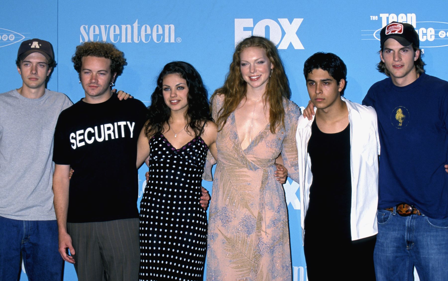 'That '70s Show' cast at the 2000 Teen Choice Awards
