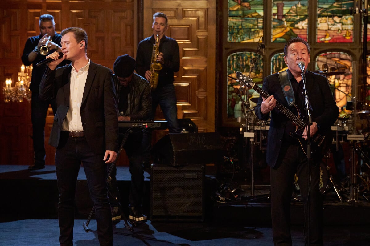 UB40 performs onstage during The Bachelor Week 5.