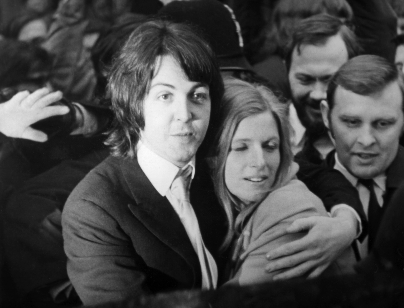 Paul McCartney, who wrote The Beatles' 'Golden Slumbers' with his wife Linda after they got married in 1969.