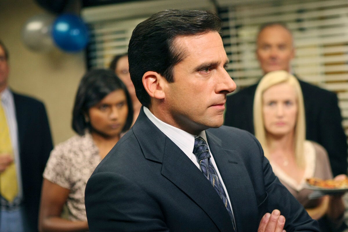 'The Office': Michael Scott (Steve Carell) folds his arms