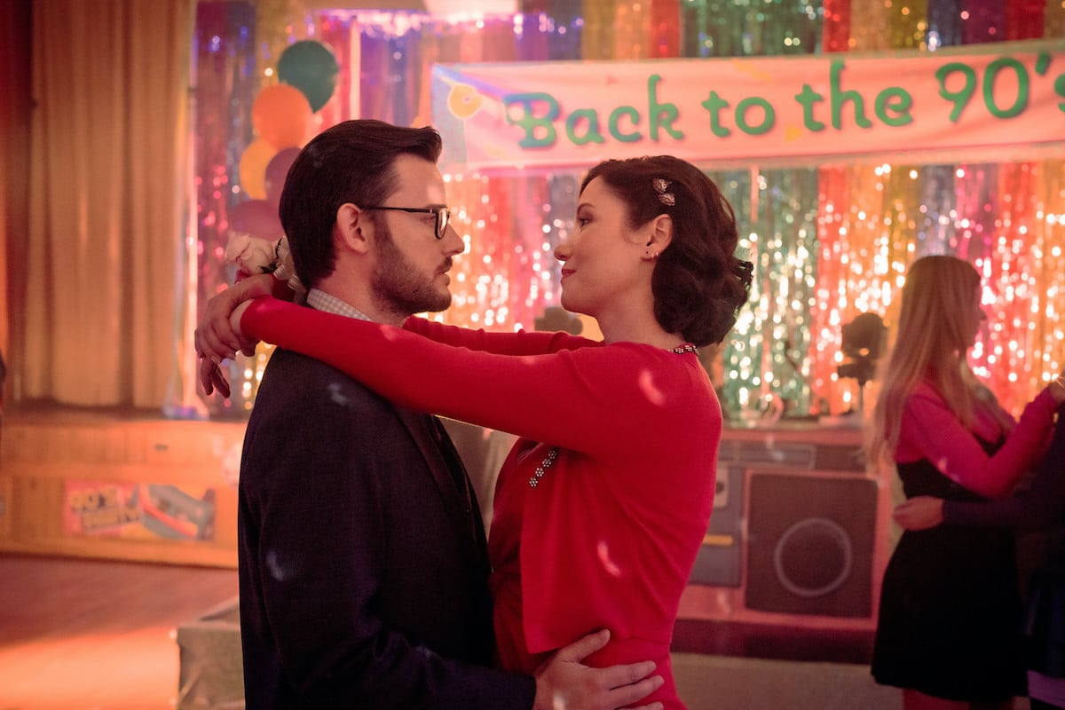 Elliot and Kat dancing together in episode 5 of 'The Way Home' on Hallmark Channel