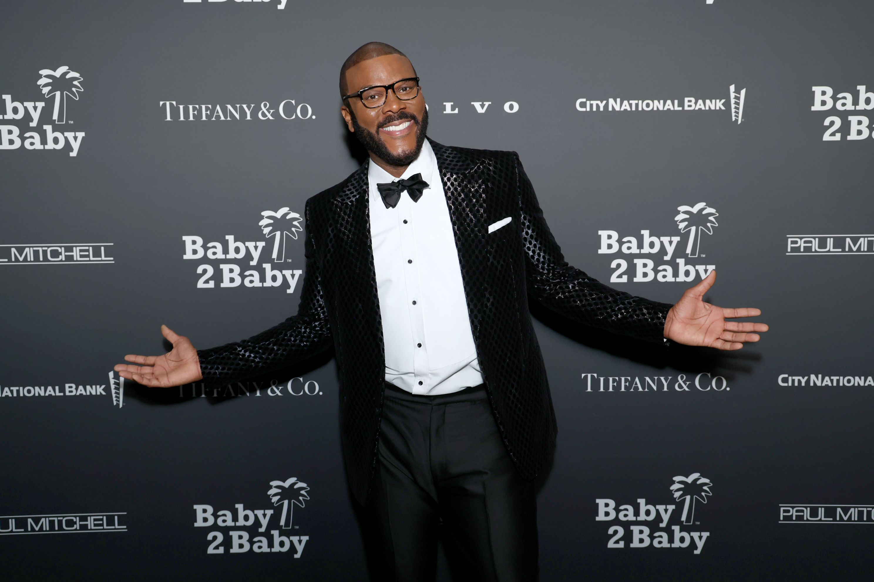 Tyler Perry attends the 2022 Baby2Baby Gala