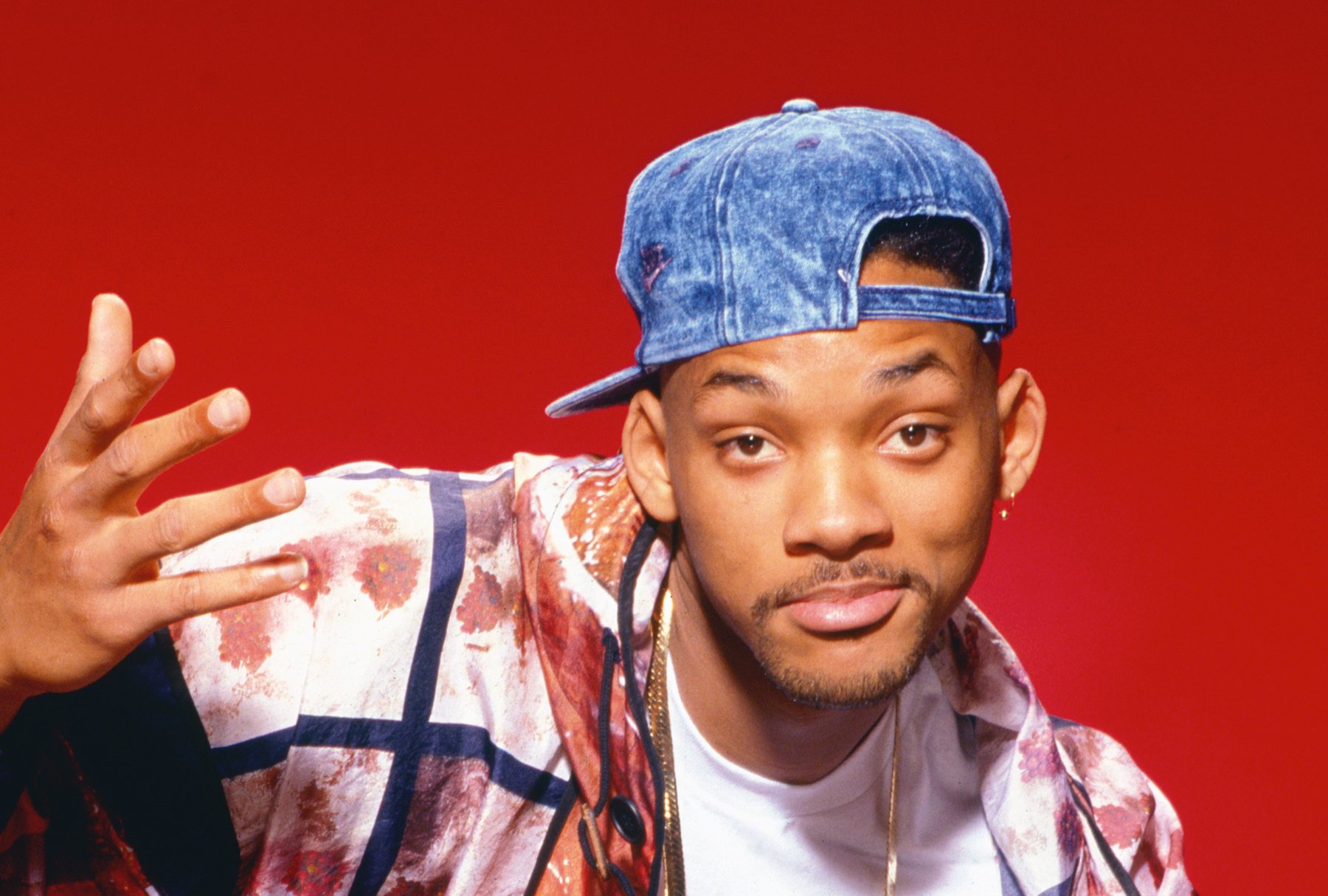 Vintage photo of Will Smith, who was supposed to be a part of the hip-hop tribute at the 2023 Grammys