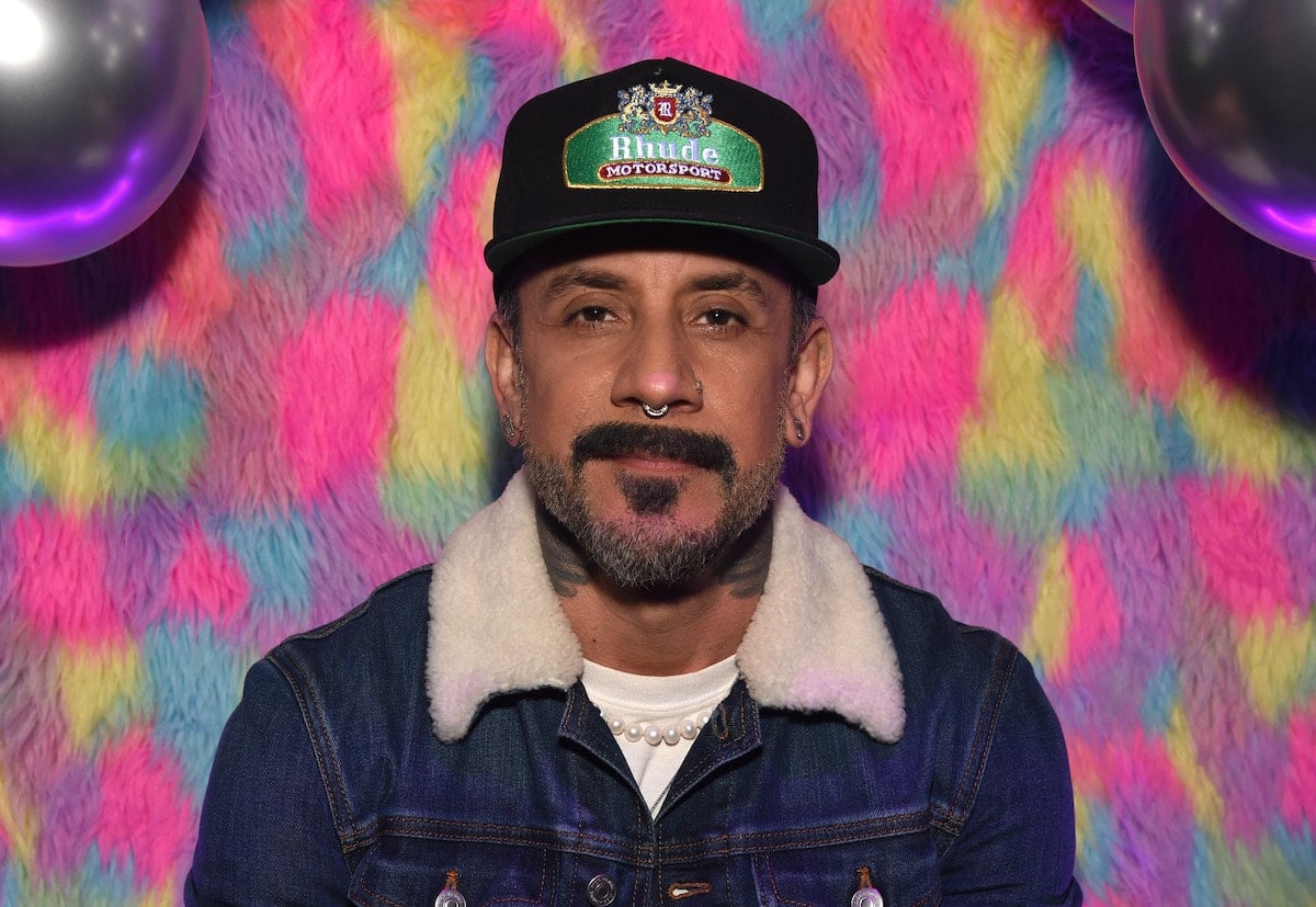 Backstreet Boy AJ McLean, who recently opened up about his sobriety on the 'Frosted Tips' podcast